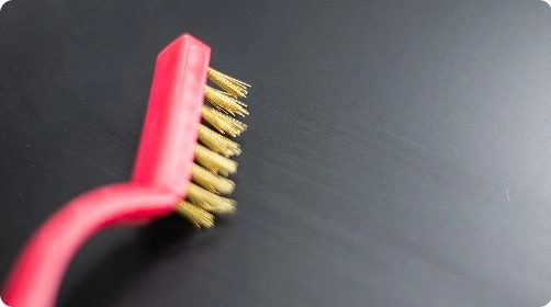 Escova de aço passando no PPF