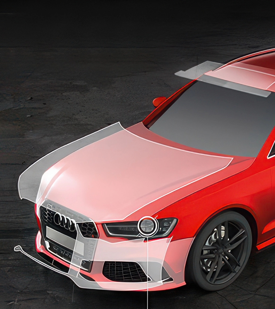 Audi RS6 Vermelho