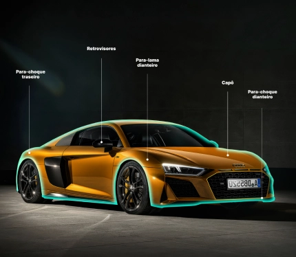 Audi R8 Amarelo