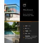 Película Sun Carbon Premium 75%