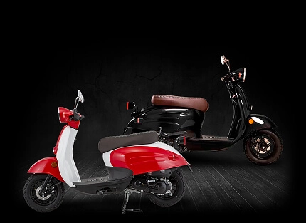 Imagem ilustrativa Scooter Elétrica de frente