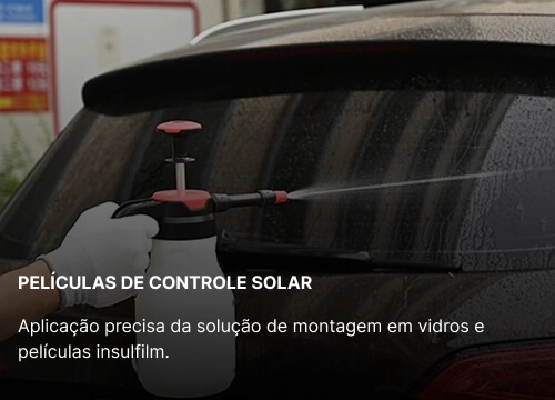 Imagem ilustrativa lavagem de carro com pulverizador