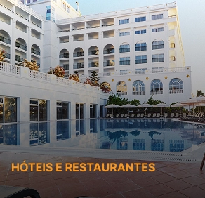 Hoteis e restaurantes