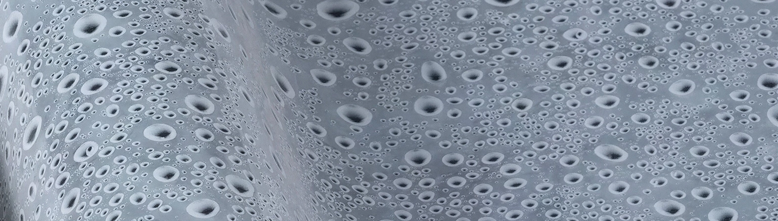 Imagem Ilustrativa de das bolhas da Película Decortiva Espuma 