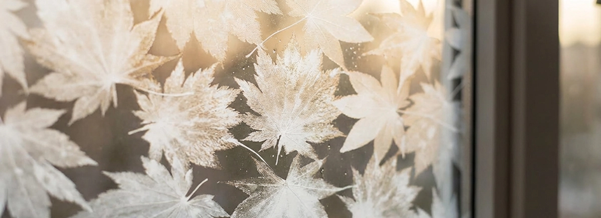 Imagem Ilustrativa da Película Decortiva Folhas 