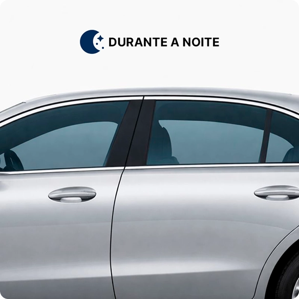 Película Fotocromática Sun Protect durante a noite