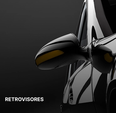 Imagem ilustrativa retrovisor de um carro