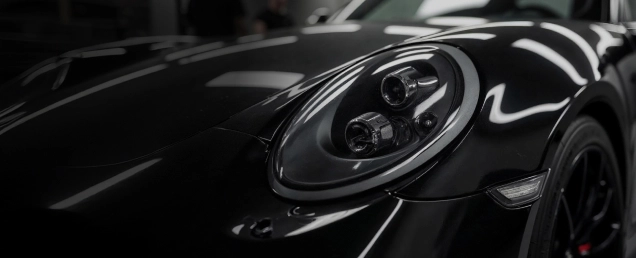 Carro porsche preto Mobile