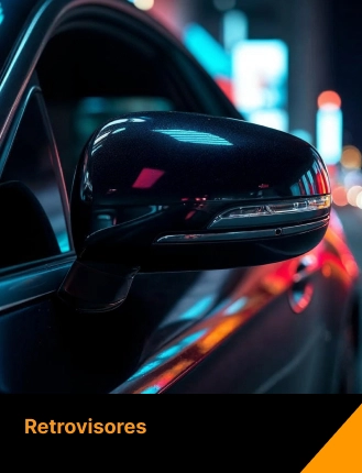 Retrovisor carro preto