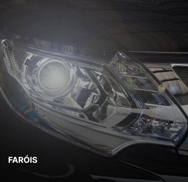 Imagem ilustrativa faróis de um carro